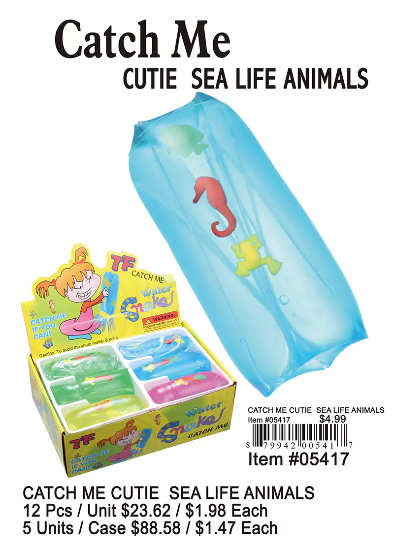 Catch Me Cutie Sea Life Animals